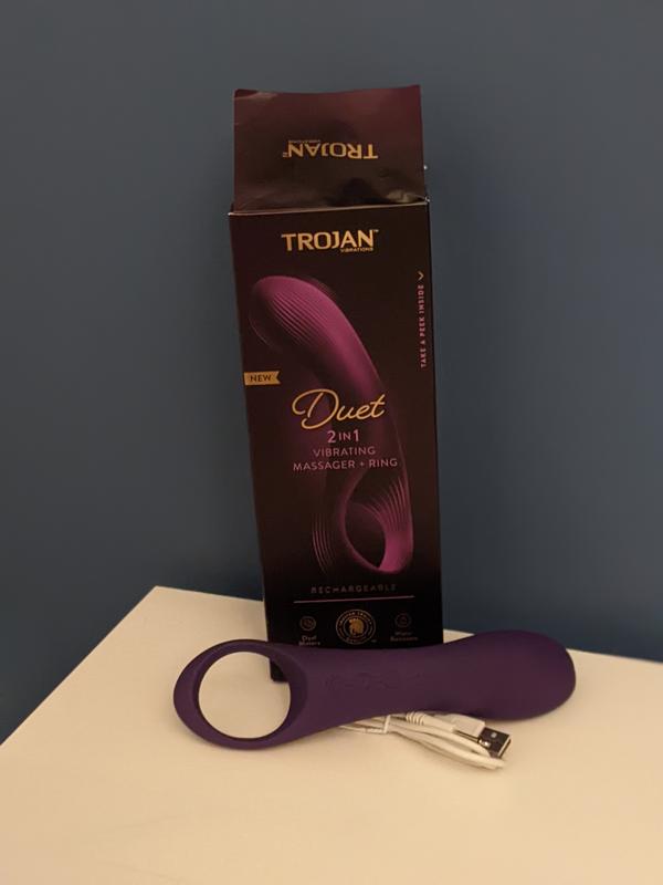 Trojan | Trojan Duet 2-in-1 Vibrating Massager + Ring