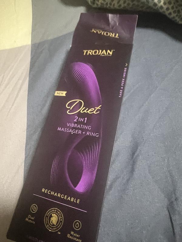 best vibrating alarm clock wristband Trojan Divine Contoured Massager - 1 ea