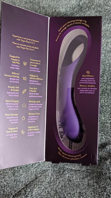 Trojan | Trojan Duet 2-in-1 Vibrating Massager + Ring