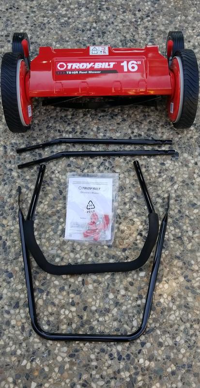 Troy bilt reel discount mower