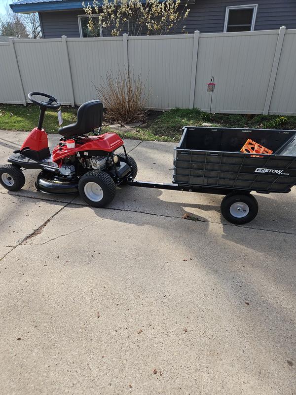 Troy-Bilt SD 10.5hp Briggs Engine Riding Lawn Mower, 30-in