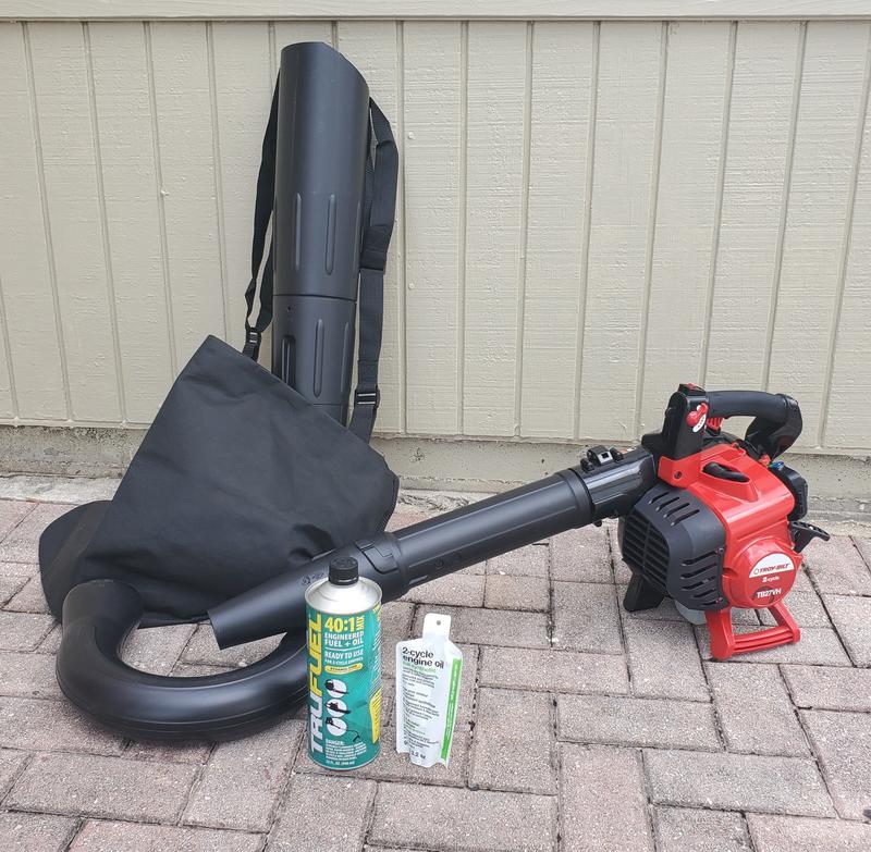 Troy bilt deals blower vac
