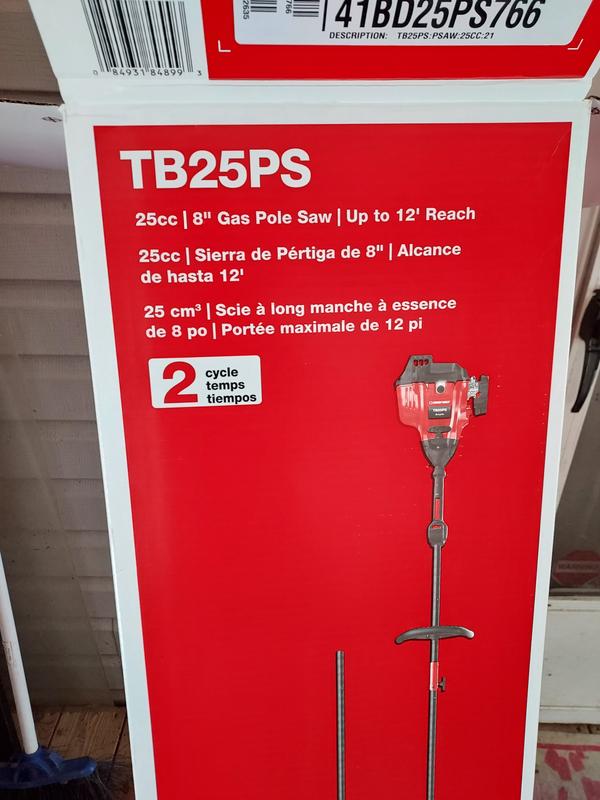 TB25PS 25cc 8 Gas Pole Saw - 41BD25PS766