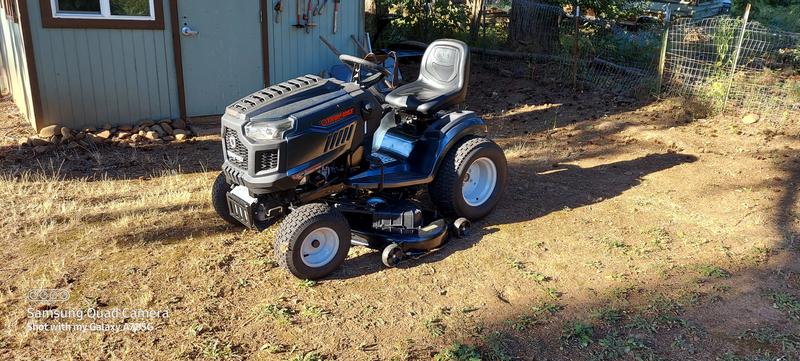 Super bronco xp best sale 54 riding lawn mower