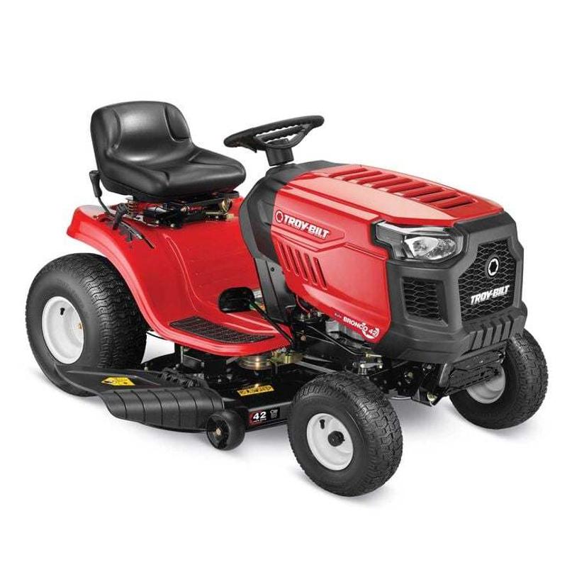 Troy Bilt Bronco 42 in 17 HP Gas Riding Lawn Mower at Lowes