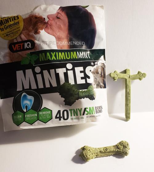 Minties best sale dog treats