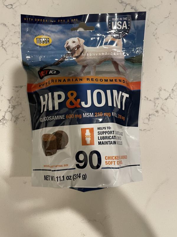 Vetiq hip & joint chews hot sale for dogs