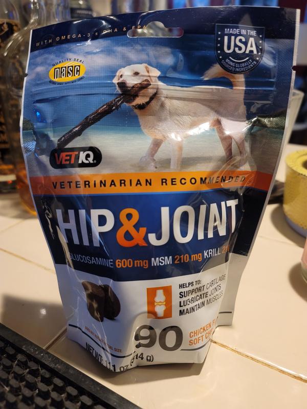 Vetiq hip hotsell & joint chews