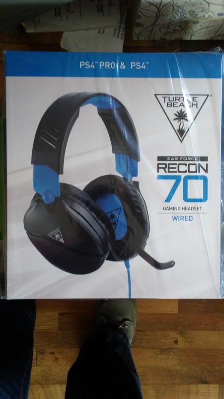 HEADSET PLAYSTATION 4 TURTLE BEACH RECON 70 NEGRO Y AZUL – Gameplanet