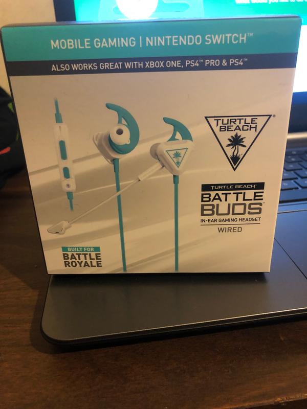 Battle Buds In-Ear Gaming Headset - White/Teal