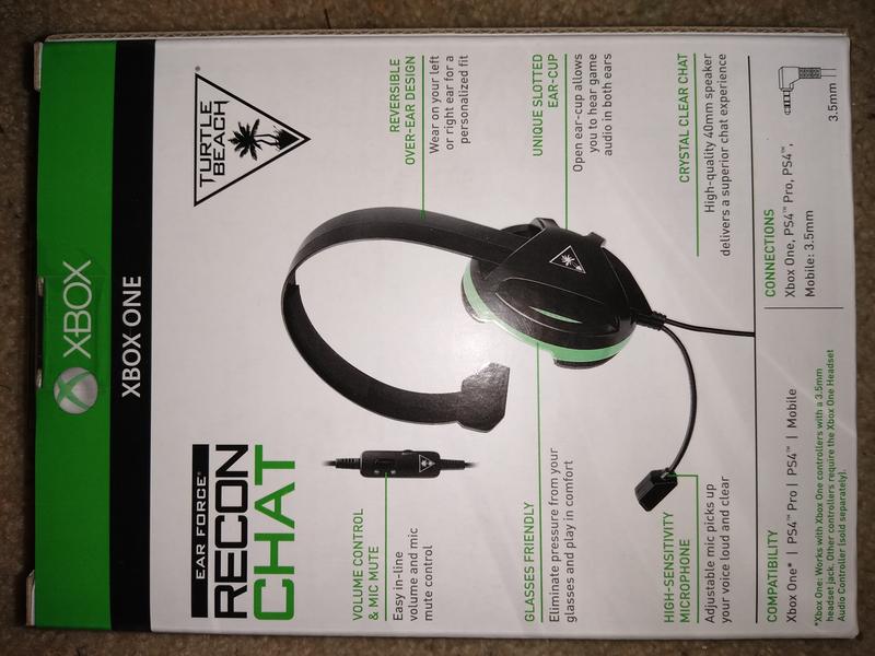 Turtle beach recon online chat no game audio