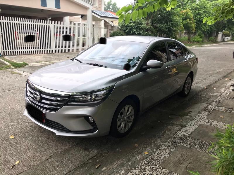 Freshly waxed, from an angle