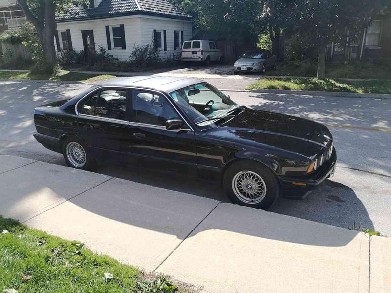 1994 BMW 530i with Turtle Wax Paste Wax