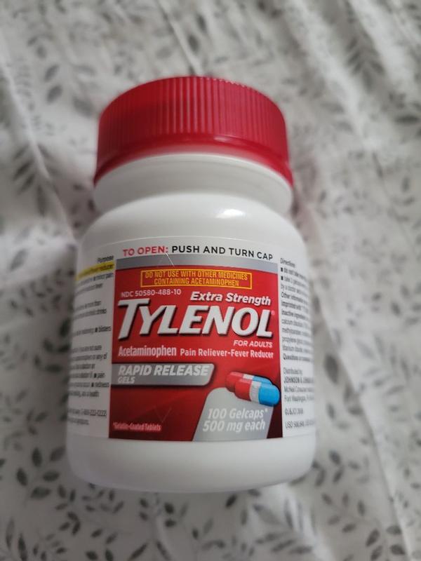 TYLENOL® Rapid Release Gels Extra Strength for Pain Relief | TYLENOL®