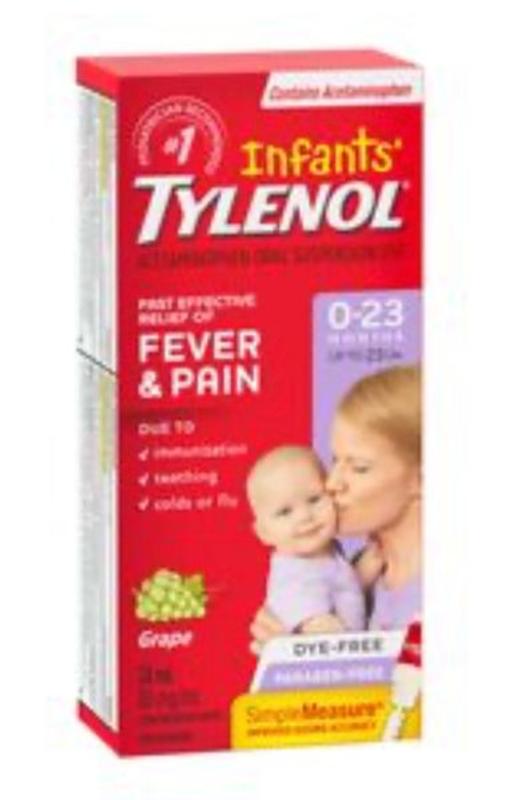 Baby spits deals up tylenol