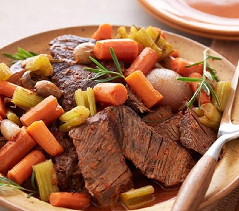 Slow Cooker Meal Kit Beef Roast Veggies Tyson Brand