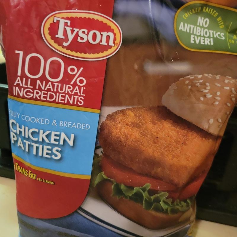 tyson spicy chicken patties