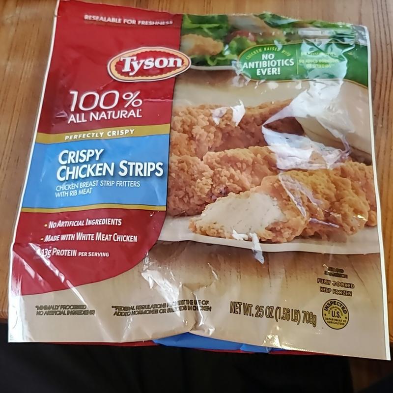 tyson crispy chicken strips review