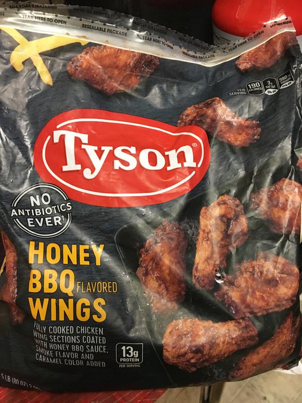 ventura99: Tyson Buffalo Wings Nutrition Facts