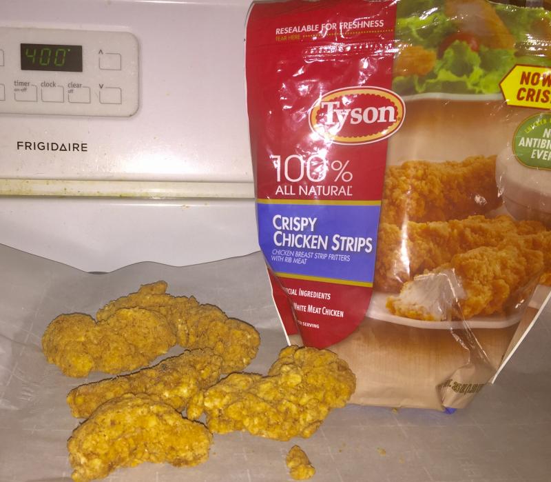 tyson crispy chicken strips review