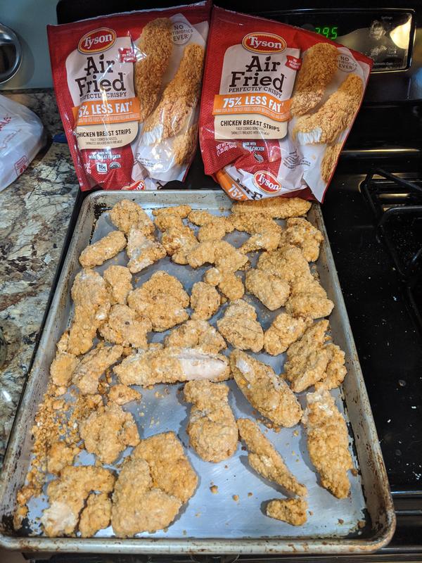 tyson crispy chicken strips review