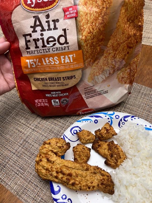 tyson crispy chicken strips review