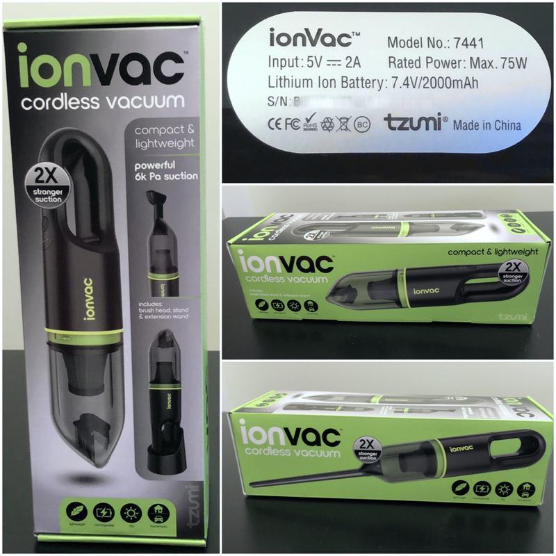 Ion vac cordless reviews sale