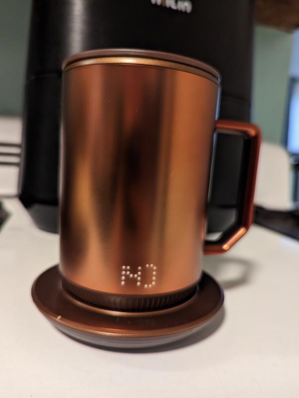 ION mug with temp display