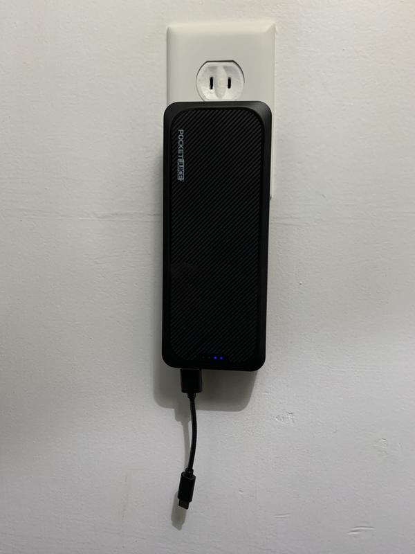 Right in the outlet!