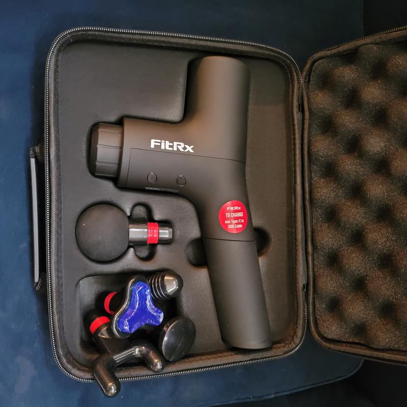 Fitrx Pro Muscle Massage Gun, Handheld Percussion Massager