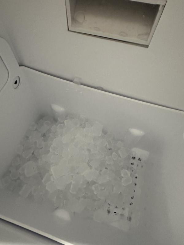 Beginning to make ice