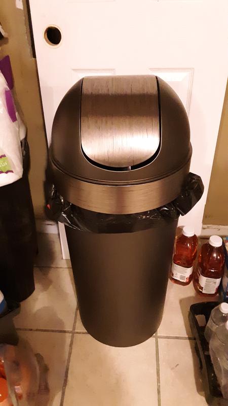 Umbra 16.5 Gal Venti Can, Grey & Steel