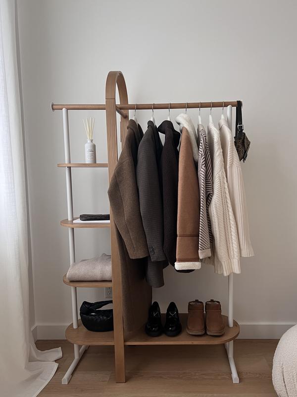 Scandinavian best sale clothes rack