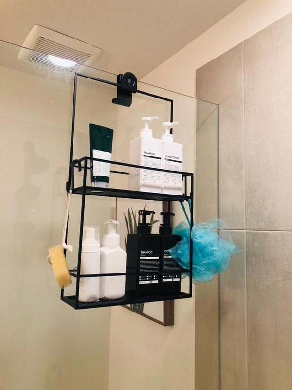 Umbra Cubiko Black Hanging Shower Caddy + Reviews