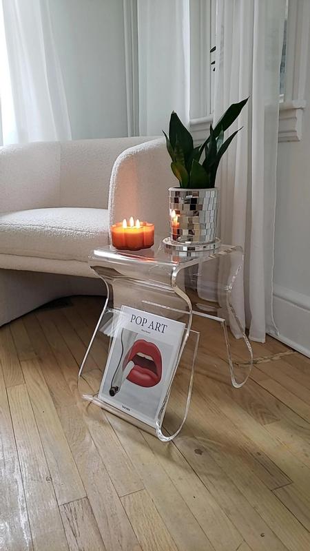Umbra magino acrylic side table hotsell