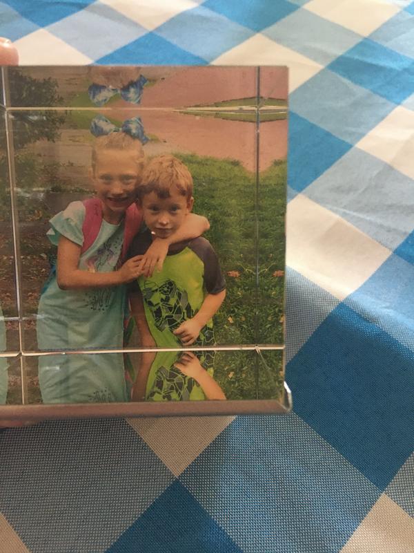 One side of the frame