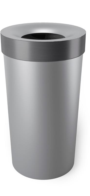 Umbra 16.5 Gal Venti Can, Grey & Steel