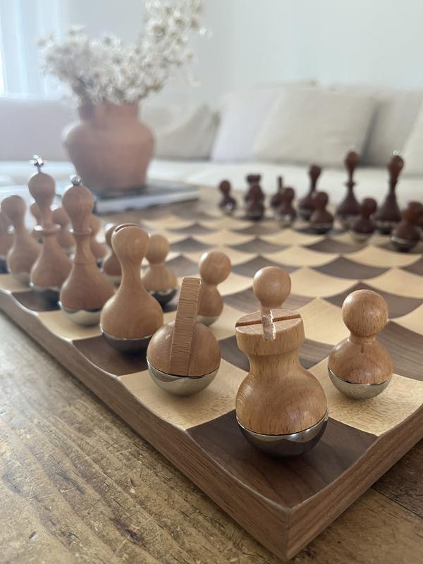 Wobble Chess Set - Modern Take on A Classic Game