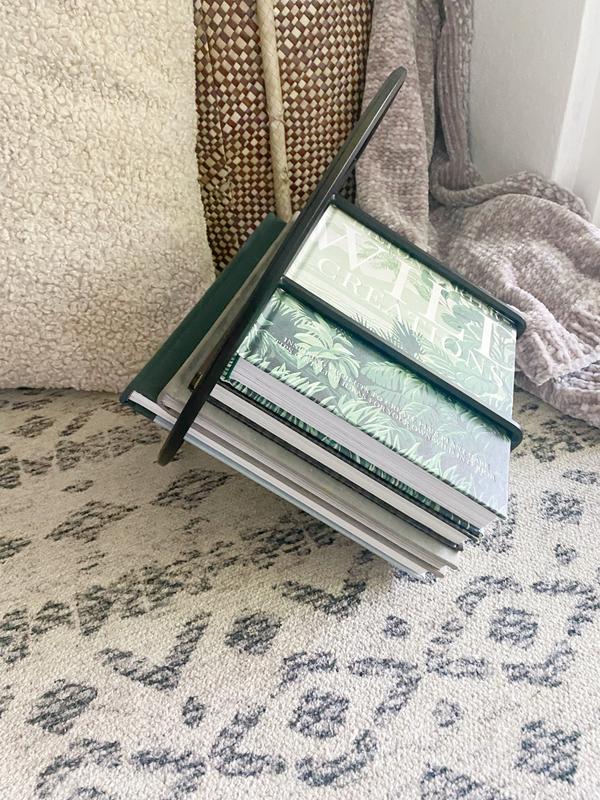 Umbra Hoop Magazine Rack Black at Lowes.com