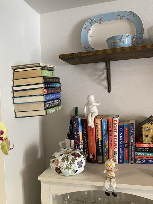 Floating Bookshelf Invisible Concealed Bookcase Holder Heavy Duty