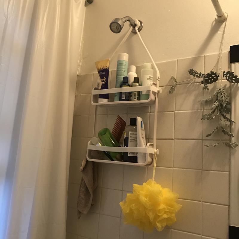 Umbra Flex Two Shelf Shower Caddy, Grey 