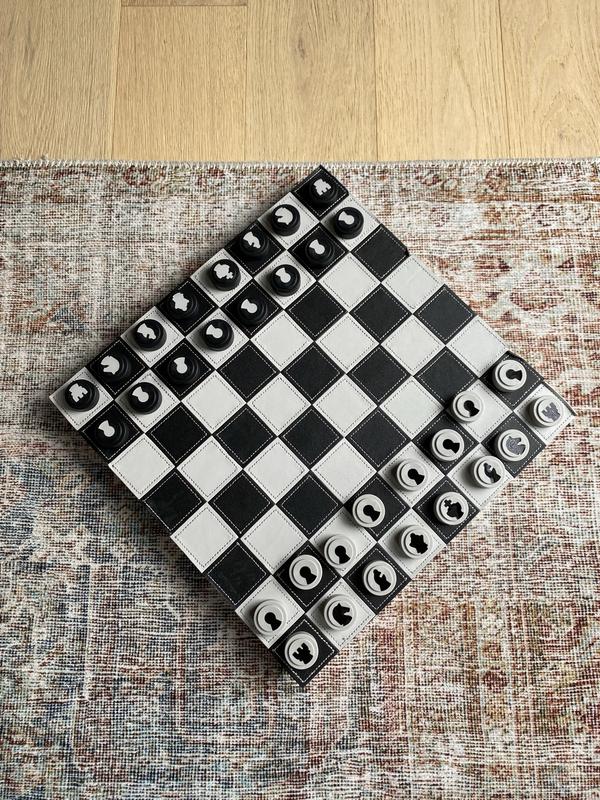 Rolz Chess/Checkers Set - Portable & Durable