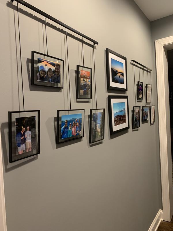 Creativa Combinazione Di Cornici Da Parete Fotografiche, 10 Cornici Per  Foto Da 5-7 Pollici, Appendibili A Parete Per Soggiorno O Camera Da Letto,  Senza Necessità Di Forare La Parete, A Prova Di