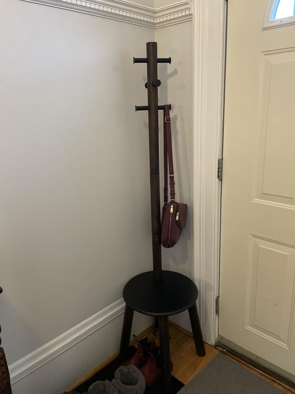 Pillar coat online rack