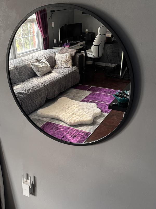 Hub Wall Mirror - Large Round & Modern Circular | Umbra Canada