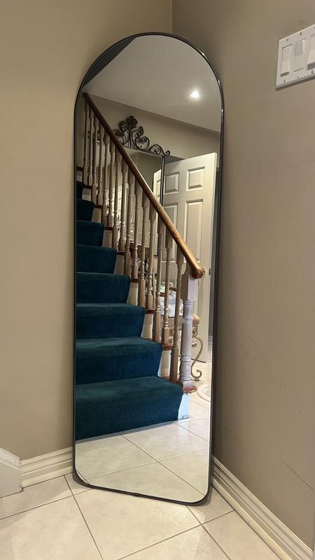 Umbra, Hubba Arched Leaning Mirror | Zola