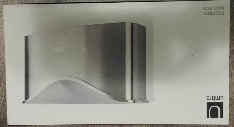 Umbra Postino Standard Metal Stainless Steel Wall Mount