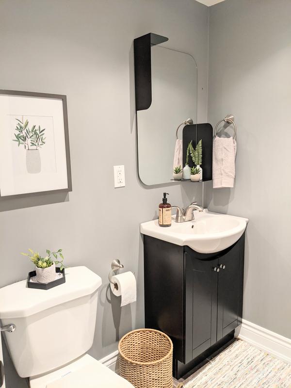 Alcove Mirror with shelves