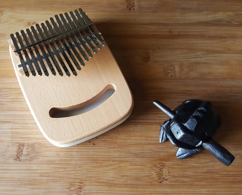 Kalimba and Croaking Frog Instrument