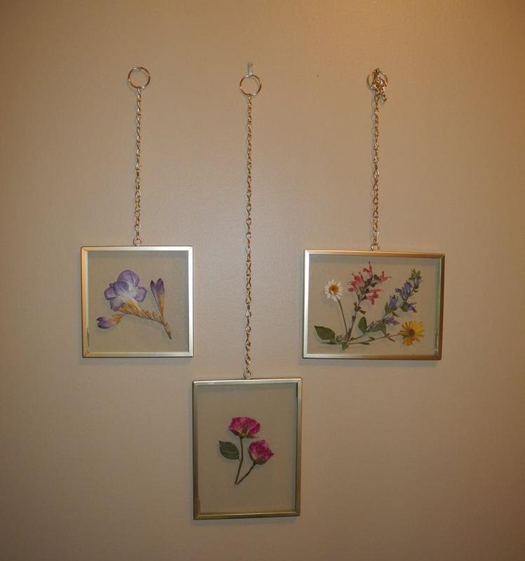 Pressed flower art